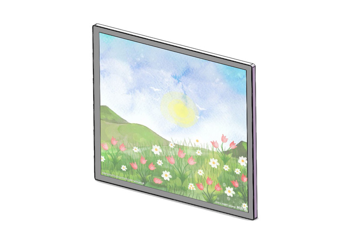 39.4 inch lcd square tft display