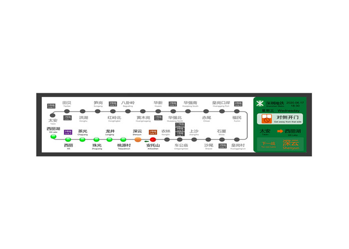 48.8 inch stretched bar lcd player