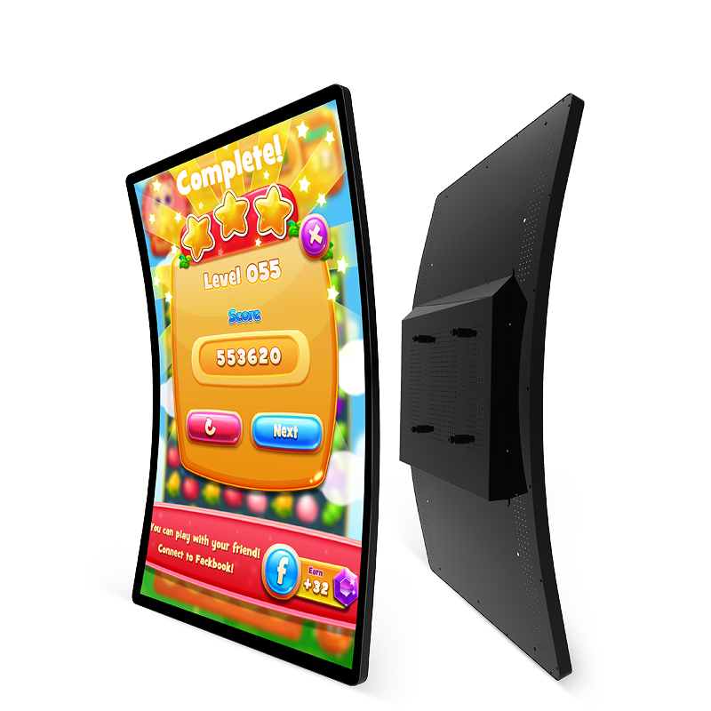 43inch Ultra Wide Curved Touch Screen gaming Monitor For casino slot machines